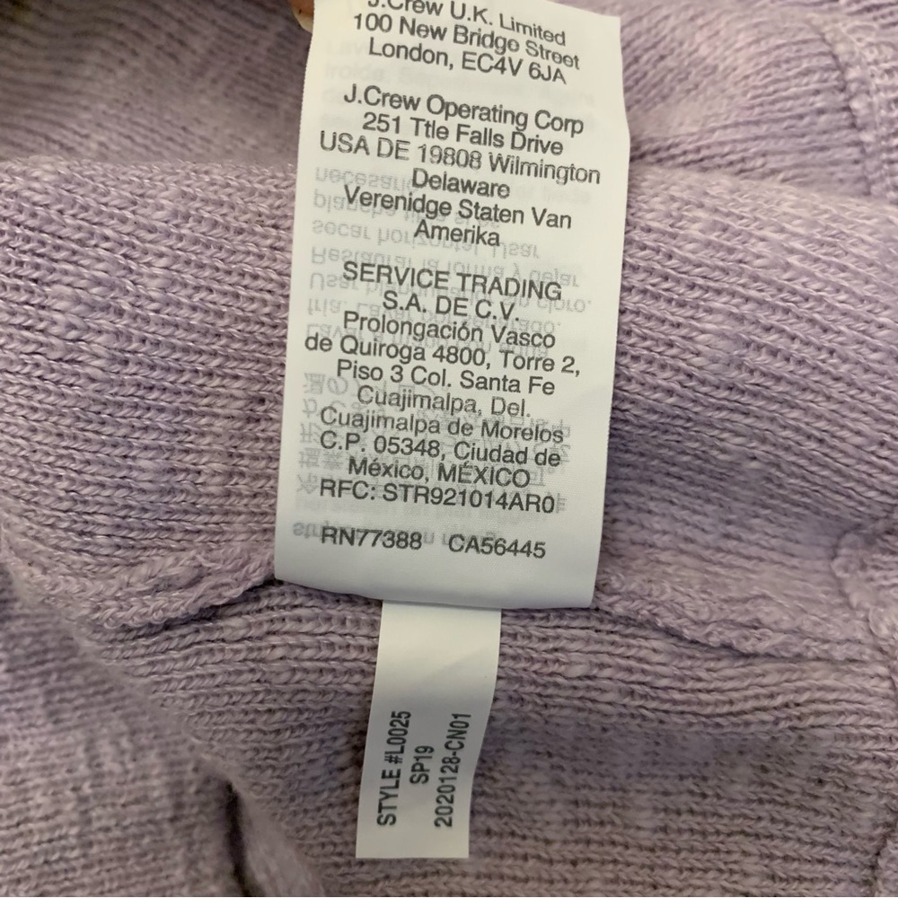 Madewell Lavender Sweater - Picture 12 of 16